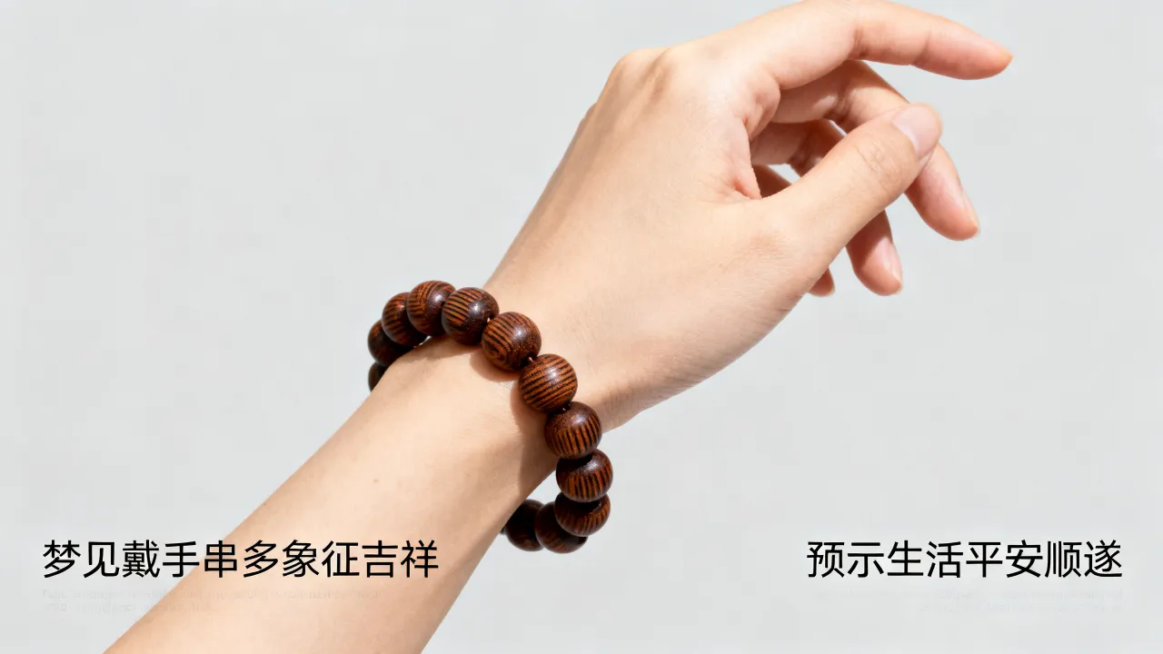 梦见戴手串有什么征兆，梦见戴手串是什么预兆