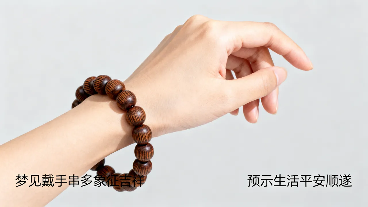 梦见戴手串有什么征兆，梦见戴手串是什么预兆