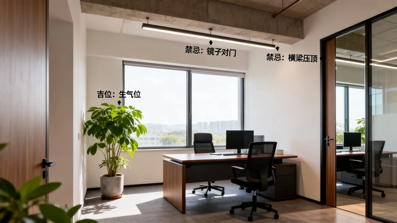 办公室怎么分吉凶位,办公室风水布局禁忌有哪些 办公室怎么分吉凶位,办公室风水布局禁忌有哪些