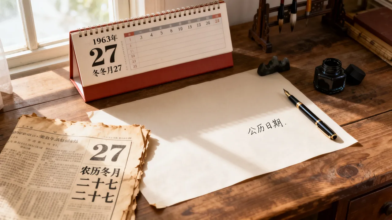 1963年阴历冬月27是几月几号,农历冬月二十七是公历哪一天 1963年阴历冬月27是几月几号,农历冬月二十七是公历哪一天