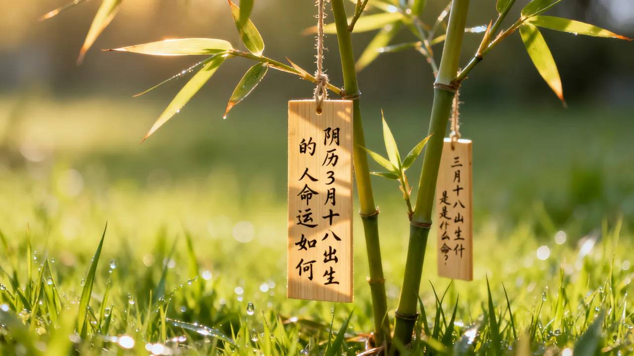 阴历3月十八出生的人命运如何，三月十八出生是什么命？