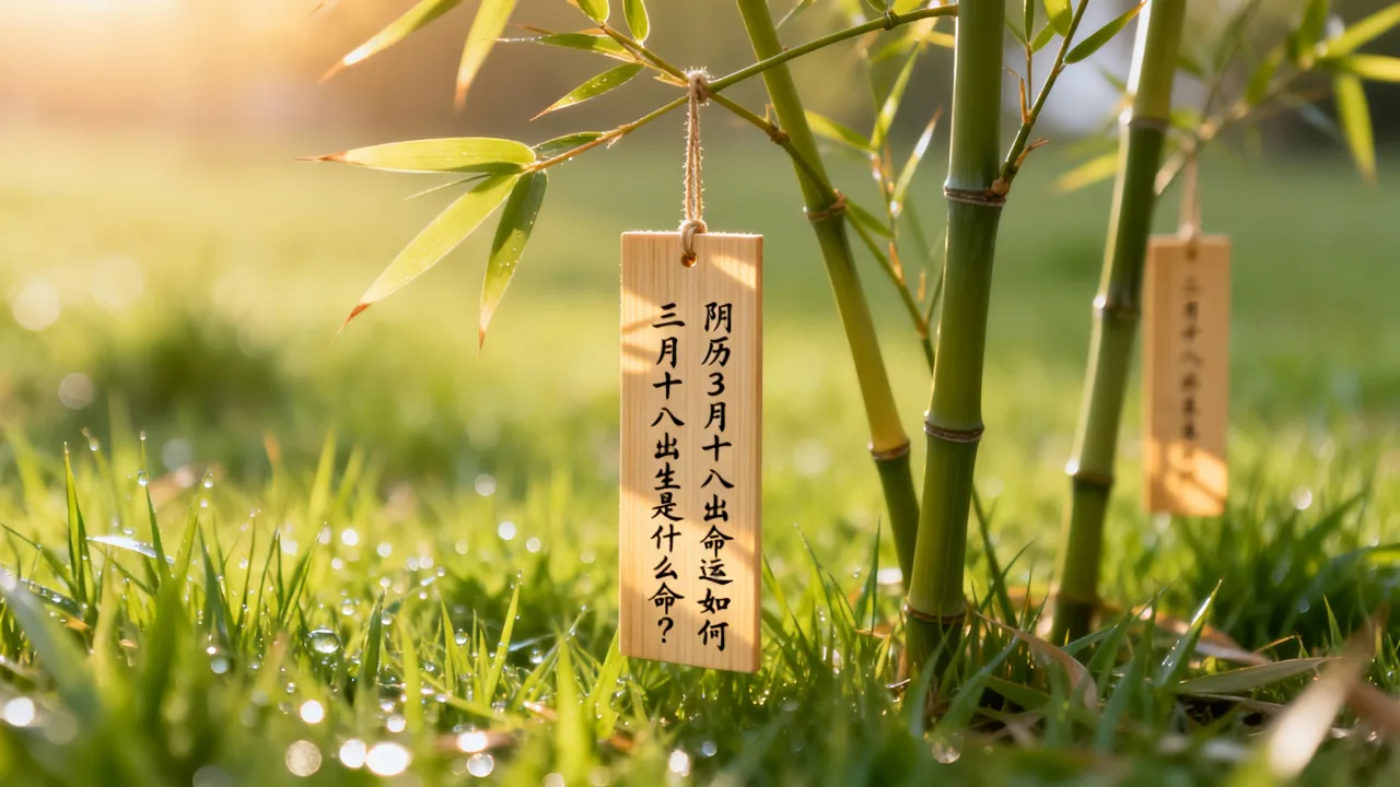 阴历3月十八出生的人命运如何，三月十八出生是什么命？