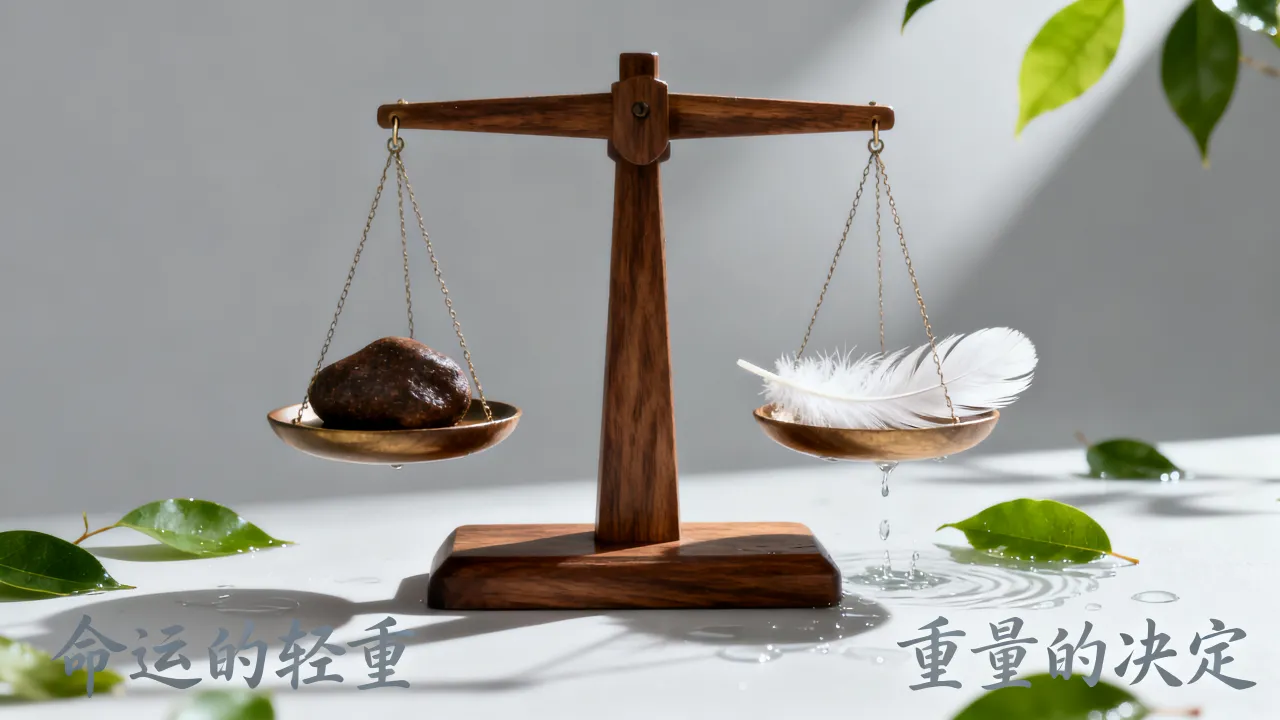 命运的轻重如何衡量,命运的重量由什么决定 命运的轻重如何衡量,命运的重量由什么决定