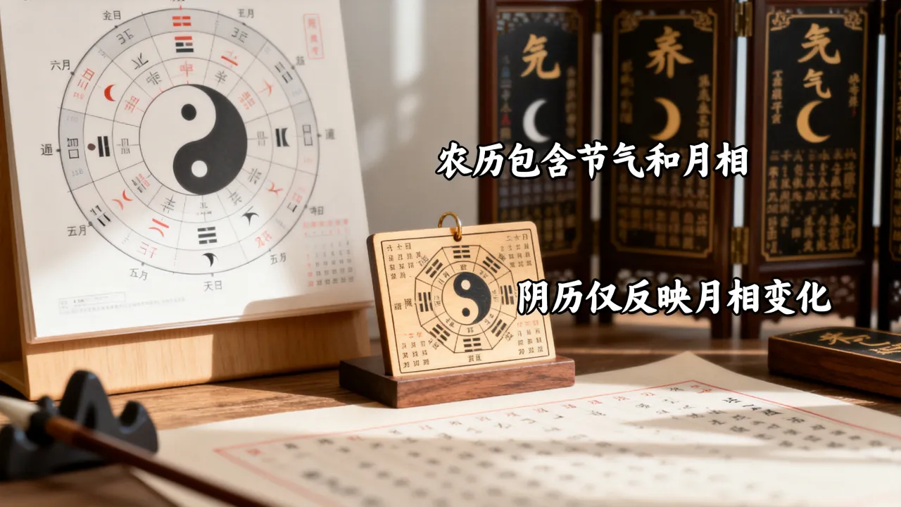 农历和阴历有什么区别？农历阴历如何区分？