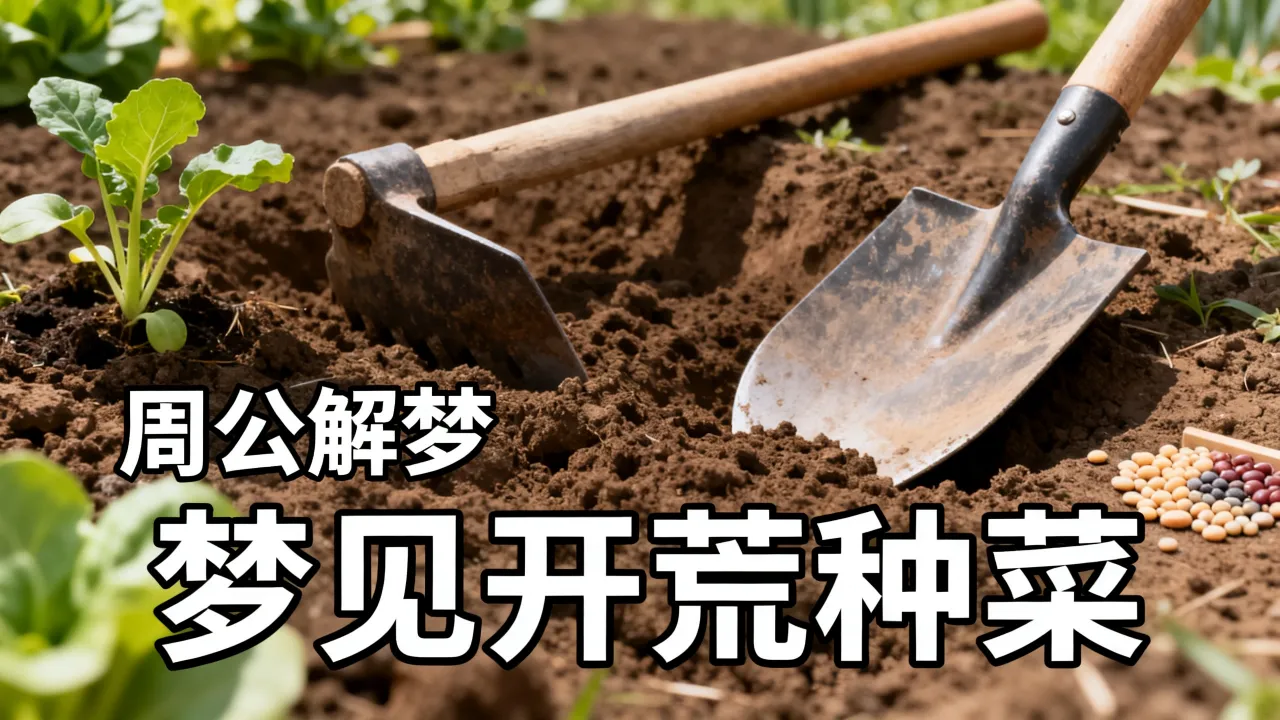 梦见开荒种菜是什么意思?周公解梦梦见开荒种菜有什么预兆? 梦见开荒种菜是什么意思?周公解梦梦见开荒种菜有什么预兆?