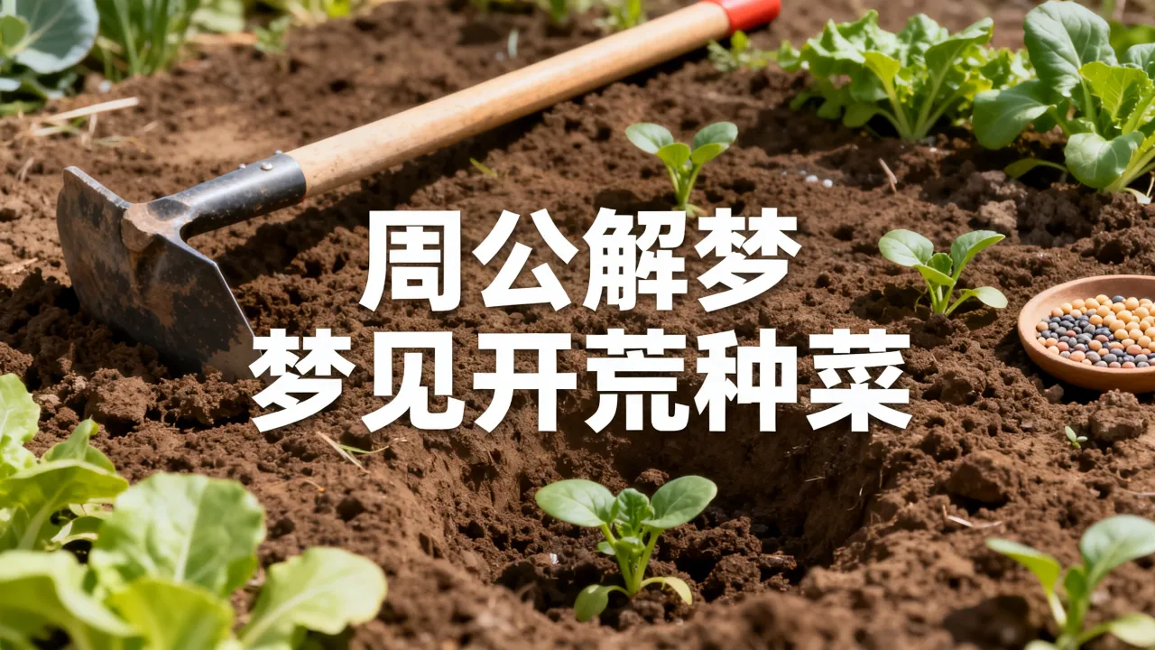 梦见开荒种菜是什么意思?周公解梦梦见开荒种菜有什么预兆? 梦见开荒种菜是什么意思?周公解梦梦见开荒种菜有什么预兆?