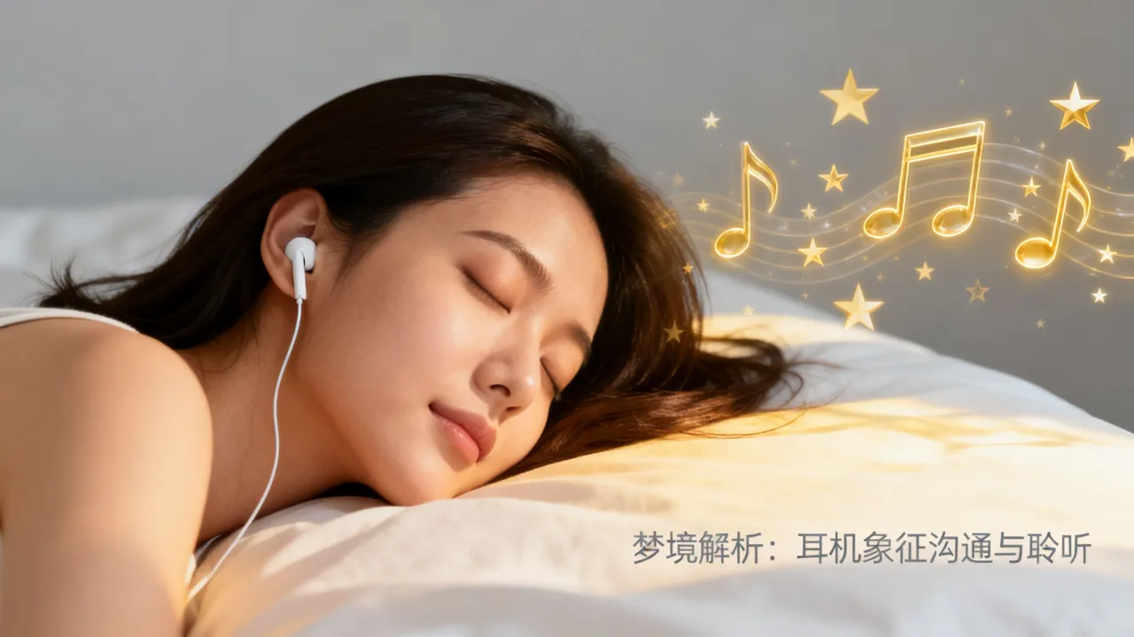 梦见带耳机怎么回事,周公解梦有何预兆和寓意? 梦见带耳机怎么回事,周公解梦有何预兆和寓意?