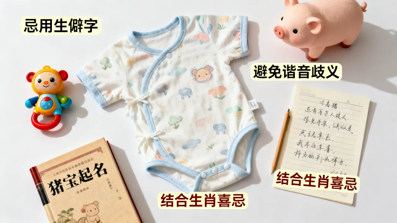 猪宝宝起名有什么禁忌,属猪宝宝取名要注意什么 猪宝宝起名有什么禁忌,属猪宝宝取名要注意什么