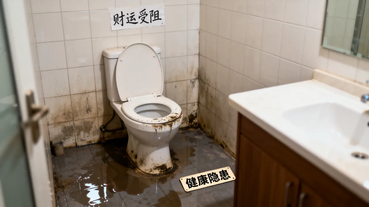梦到厕所肮脏是什么征兆，周公解梦梦见厕所很脏是什么预兆？