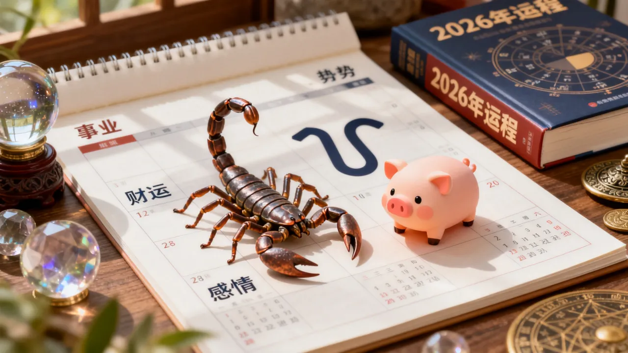 天蝎座属猪2026年全年运程如何?属猪天蝎座今年运势好吗? 天蝎座属猪2026年全年运程如何?属猪天蝎座今年运势好吗?