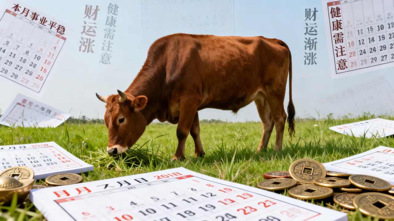 生肖牛这个月命运如何?,属牛人本月运势详解 生肖牛这个月命运如何?,属牛人本月运势详解