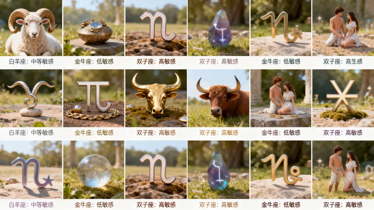 十二星座谁最敏感?,十二星座敏感程度如何排名? 十二星座谁最敏感?,十二星座敏感程度如何排名?