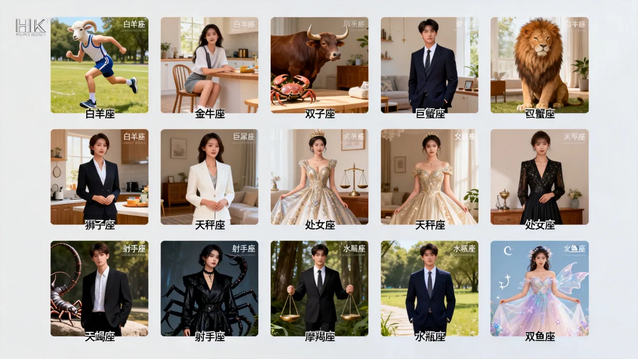 十二星座守护偶像，谁是你的本命偶像？