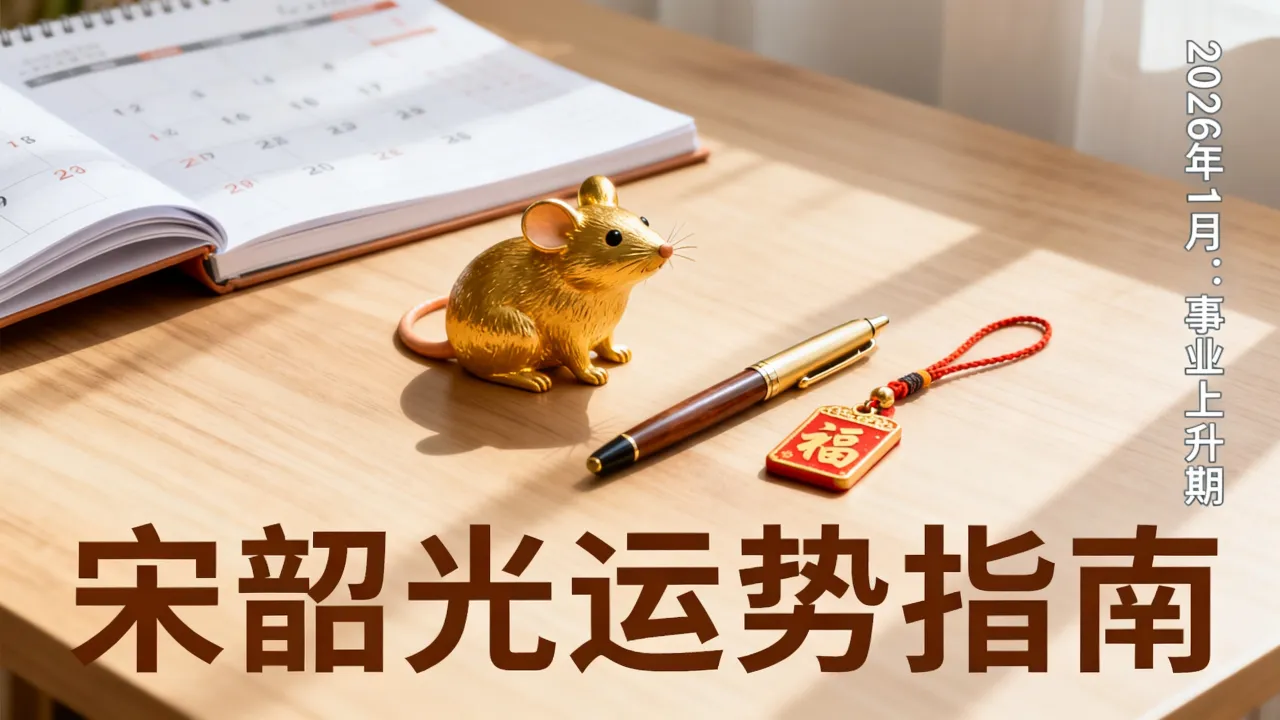 属鼠人2026年每月运势如何?宋韶光详解全年运程 属鼠人2026年每月运势如何?宋韶光详解全年运程