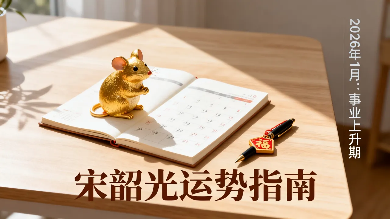 属鼠人2026年每月运势如何?宋韶光详解全年运程 属鼠人2026年每月运势如何?宋韶光详解全年运程