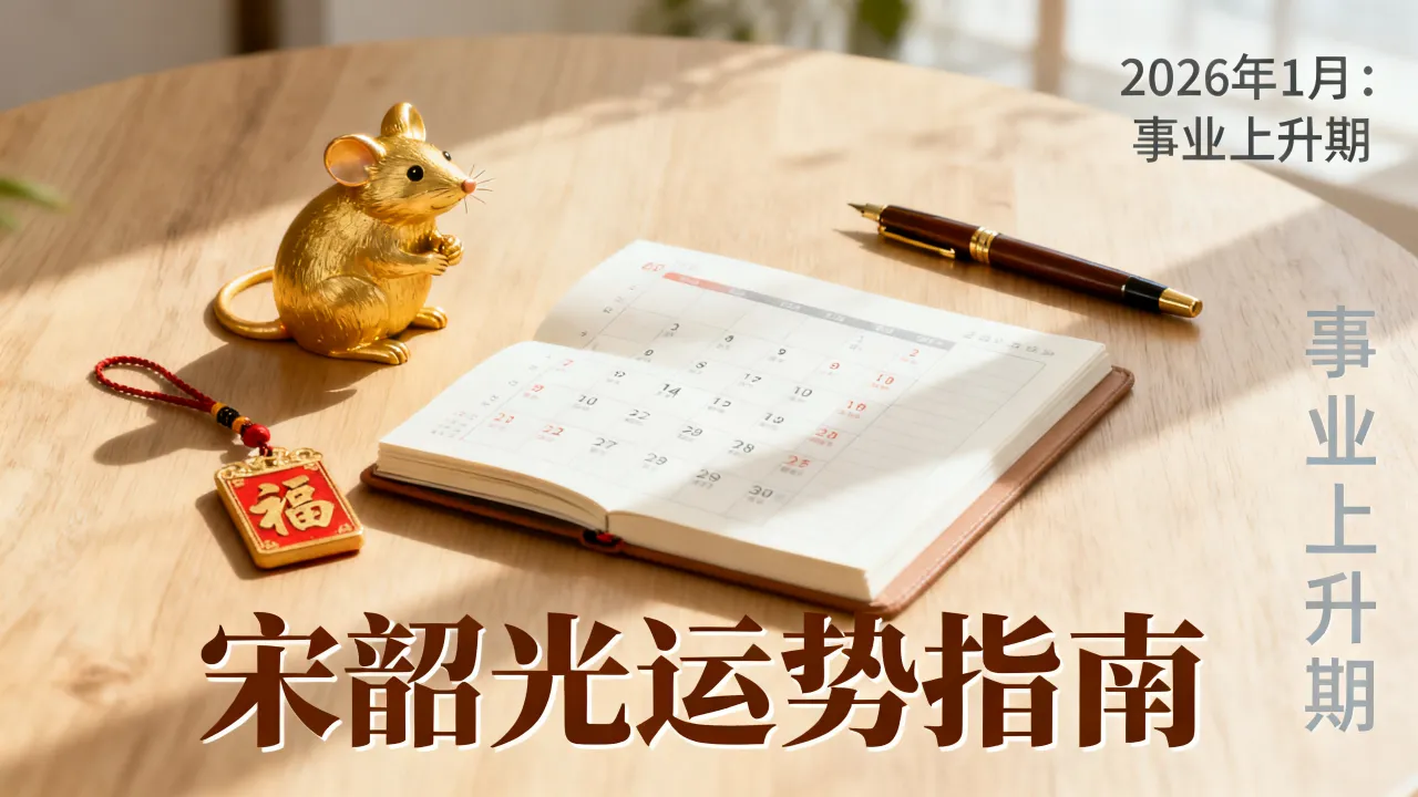 属鼠人2026年每月运势如何?宋韶光详解全年运程 属鼠人2026年每月运势如何?宋韶光详解全年运程
