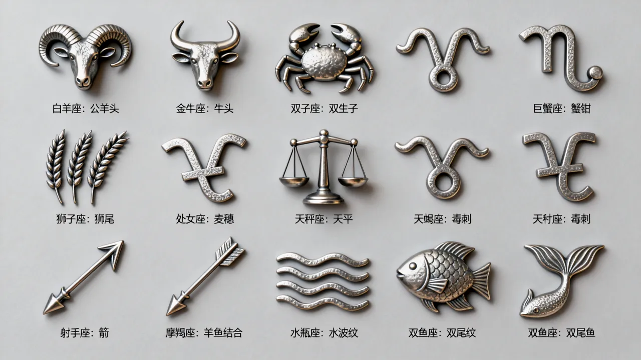 十二星座符号代表什么?星座符号的含义与由来详解, 十二星座符号代表什么?星座符号的含义与由来详解,