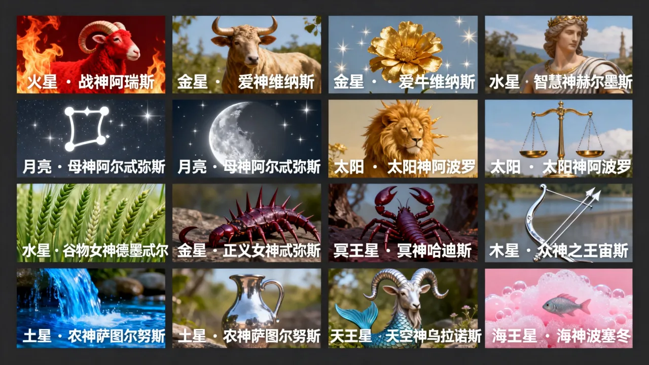 十二星座谁守护?十二星座守护星和守护神分别是谁 十二星座谁守护?十二星座守护星和守护神分别是谁