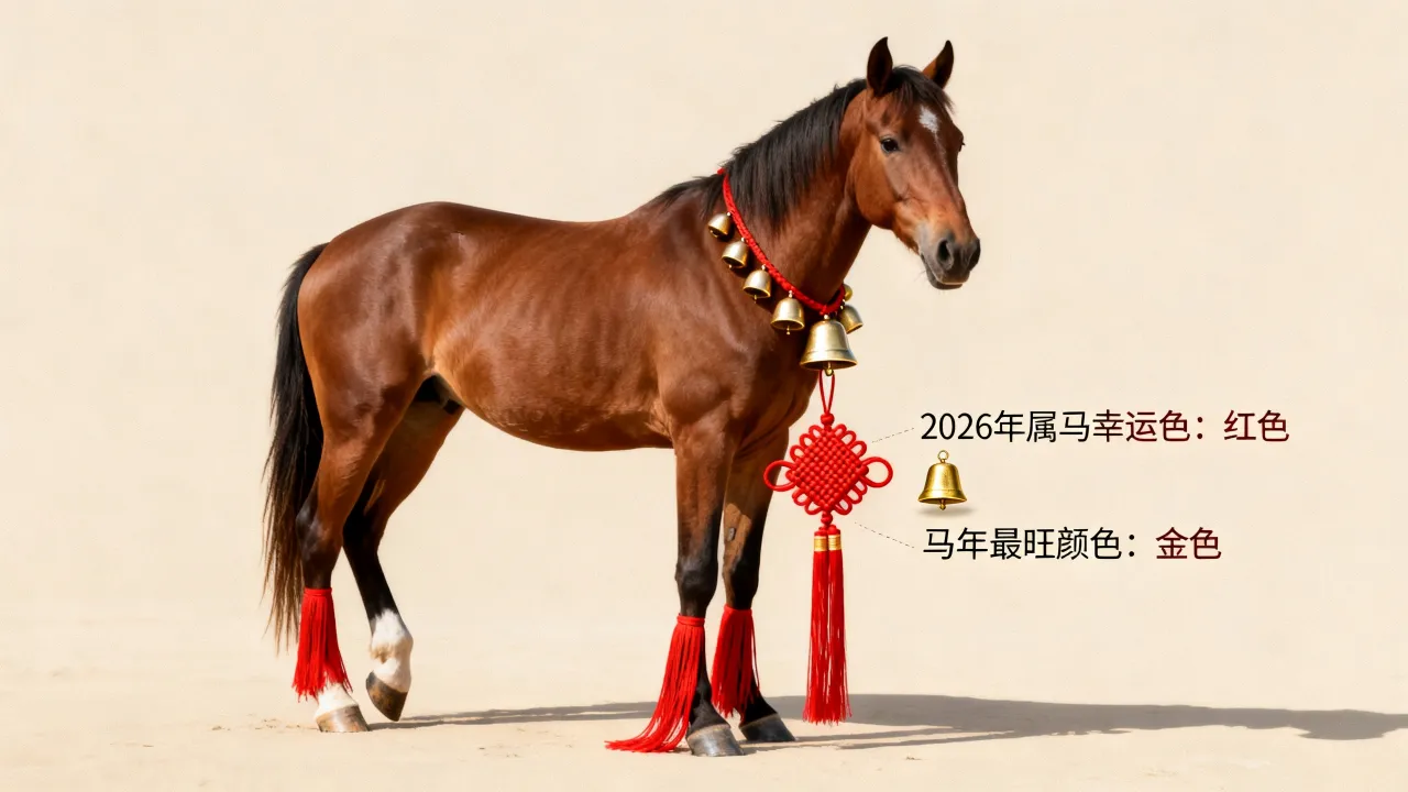 属马2026年幸运色是什么,马年最旺颜色有哪些? 属马2026年幸运色是什么,马年最旺颜色有哪些?