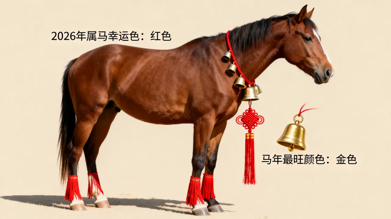 属马2026年幸运色是什么,马年最旺颜色有哪些? 属马2026年幸运色是什么,马年最旺颜色有哪些?
