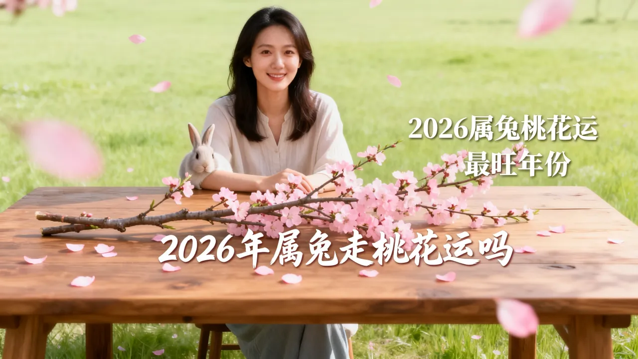 2026属兔哪一年桃花运最旺,2026年属兔之人走桃花运吗 2026属兔哪一年桃花运最旺,2026年属兔之人走桃花运吗