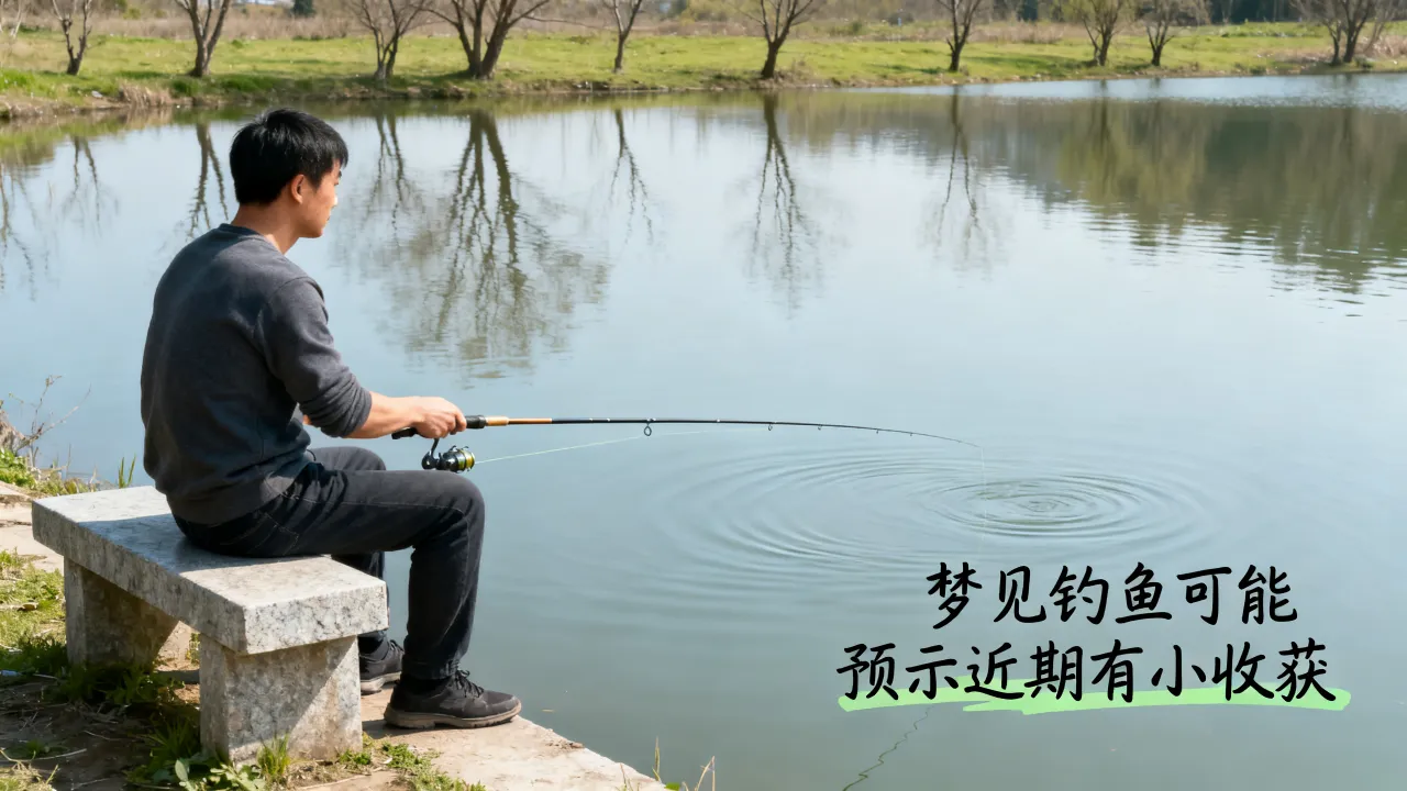 梦到了钓鱼的人是好是坏，梦见钓鱼预示什么