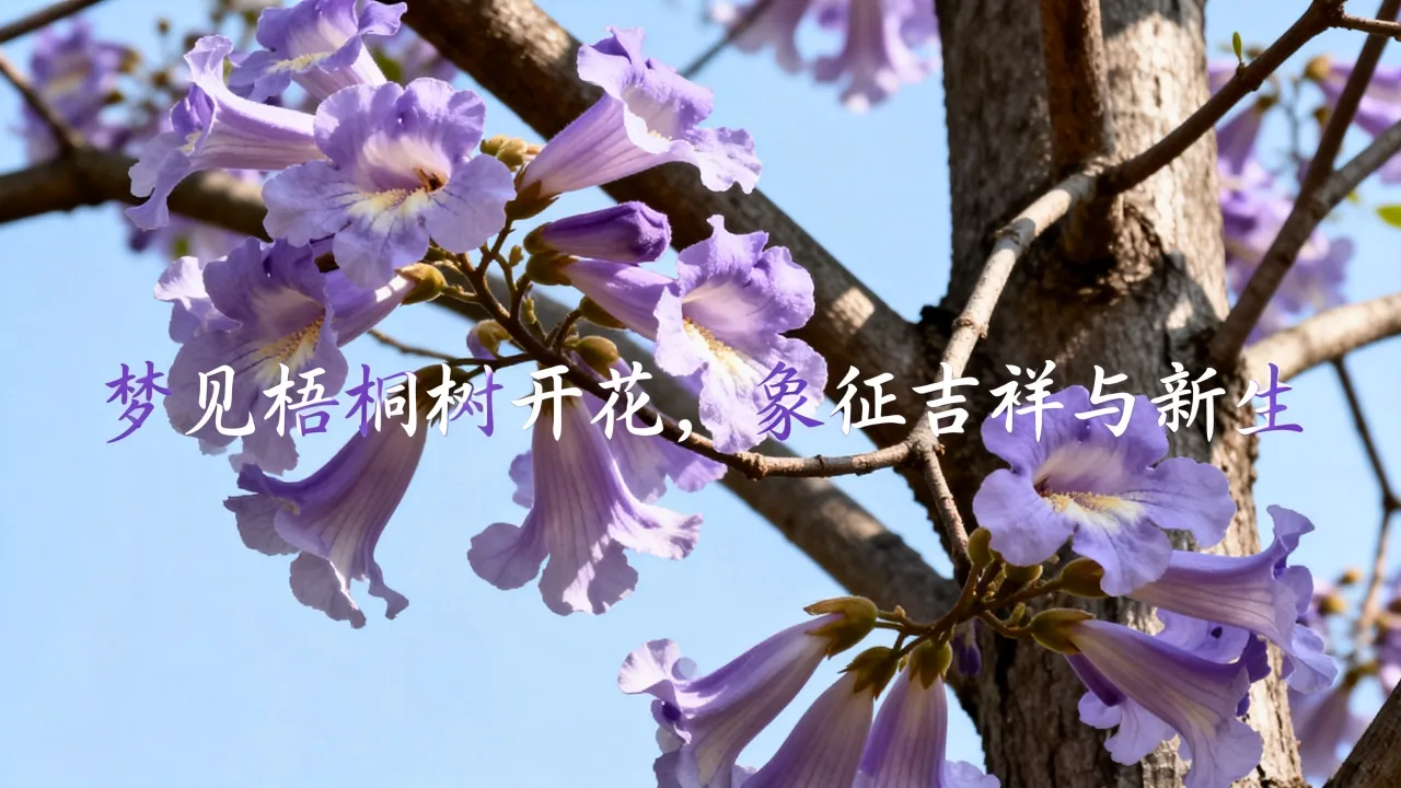 梦到了梧桐树花有什么预兆，梦见梧桐树开花好不好？