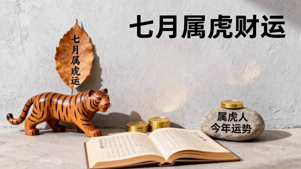 七月属虎财运如何，属虎人今年财运运势走势好吗？