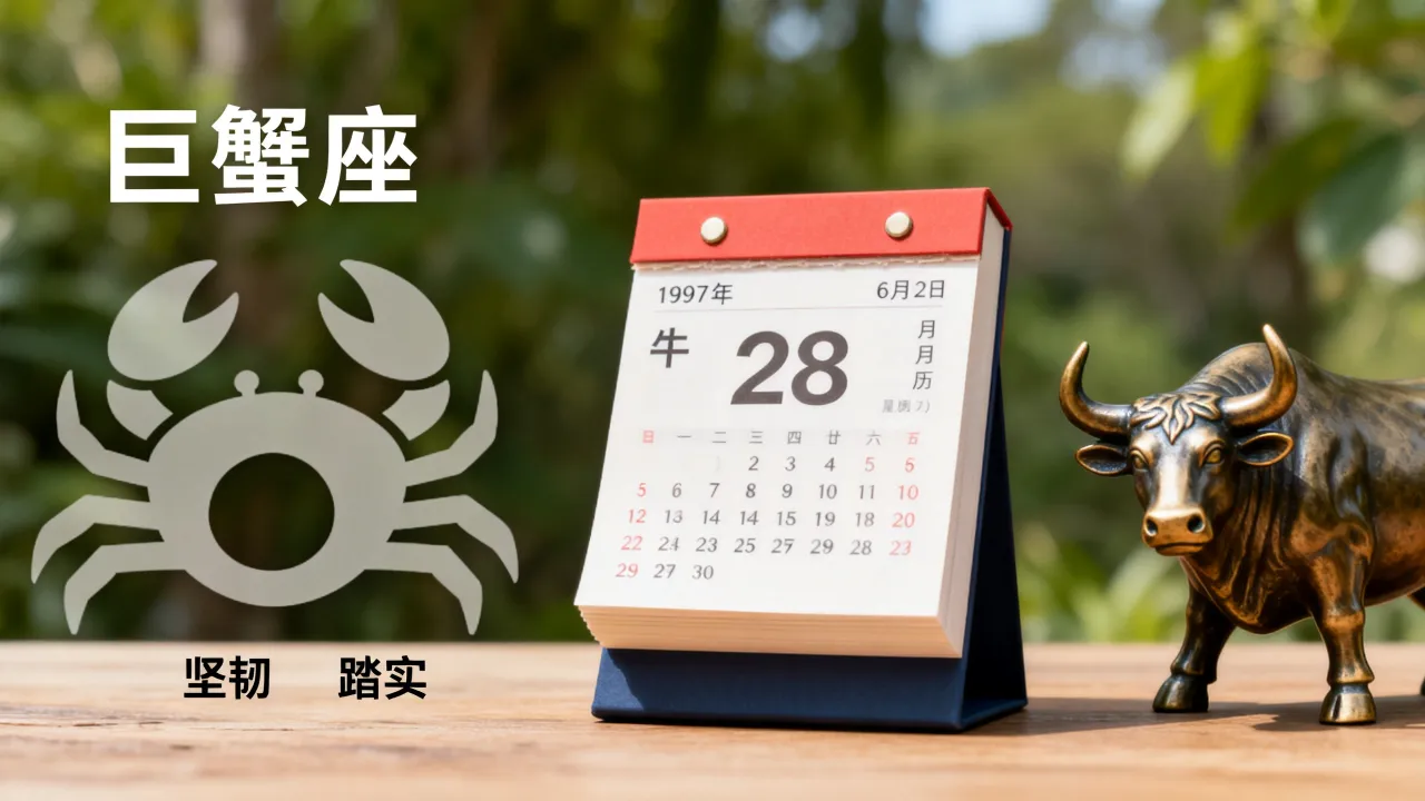 1997阴历6月28日是什么星座,农历6月28属牛的人命运如何 1997阴历6月28日是什么星座,农历6月28属牛的人命运如何