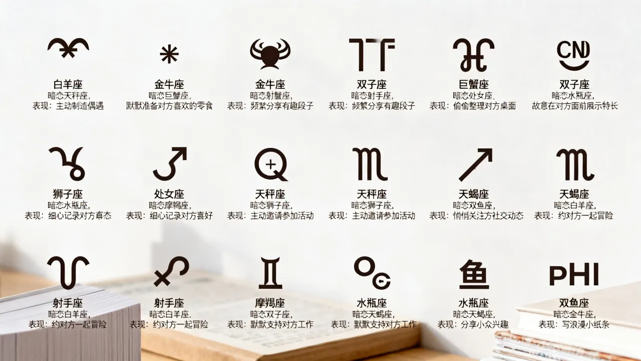 十二星座暗恋的星座分别是谁,这些星座暗恋时会怎样 十二星座暗恋的星座分别是谁,这些星座暗恋时会怎样