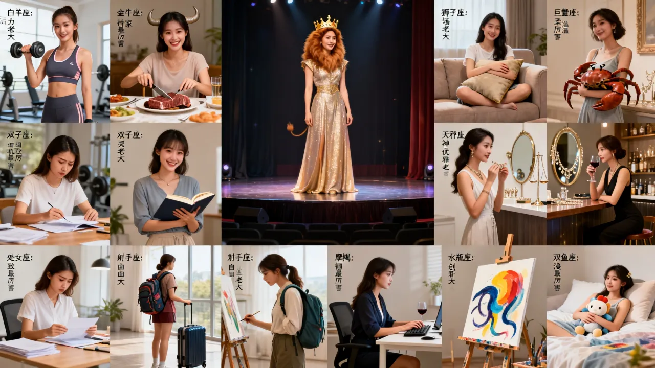 十二星座中哪个星座女生是老大,十二星座女生谁最厉害 十二星座中哪个星座女生是老大,十二星座女生谁最厉害