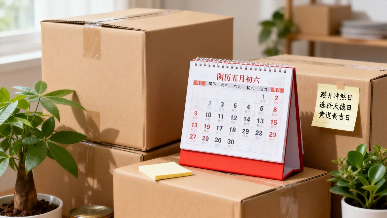 阴历56月搬家吉日有哪些？黄道吉日怎么选