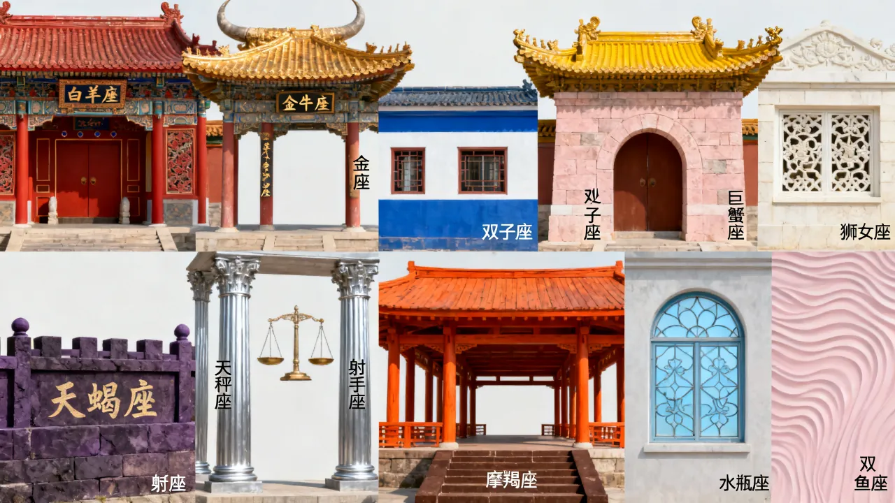 十二星座专属宫院你想住哪个？星座宫殿特色大公开