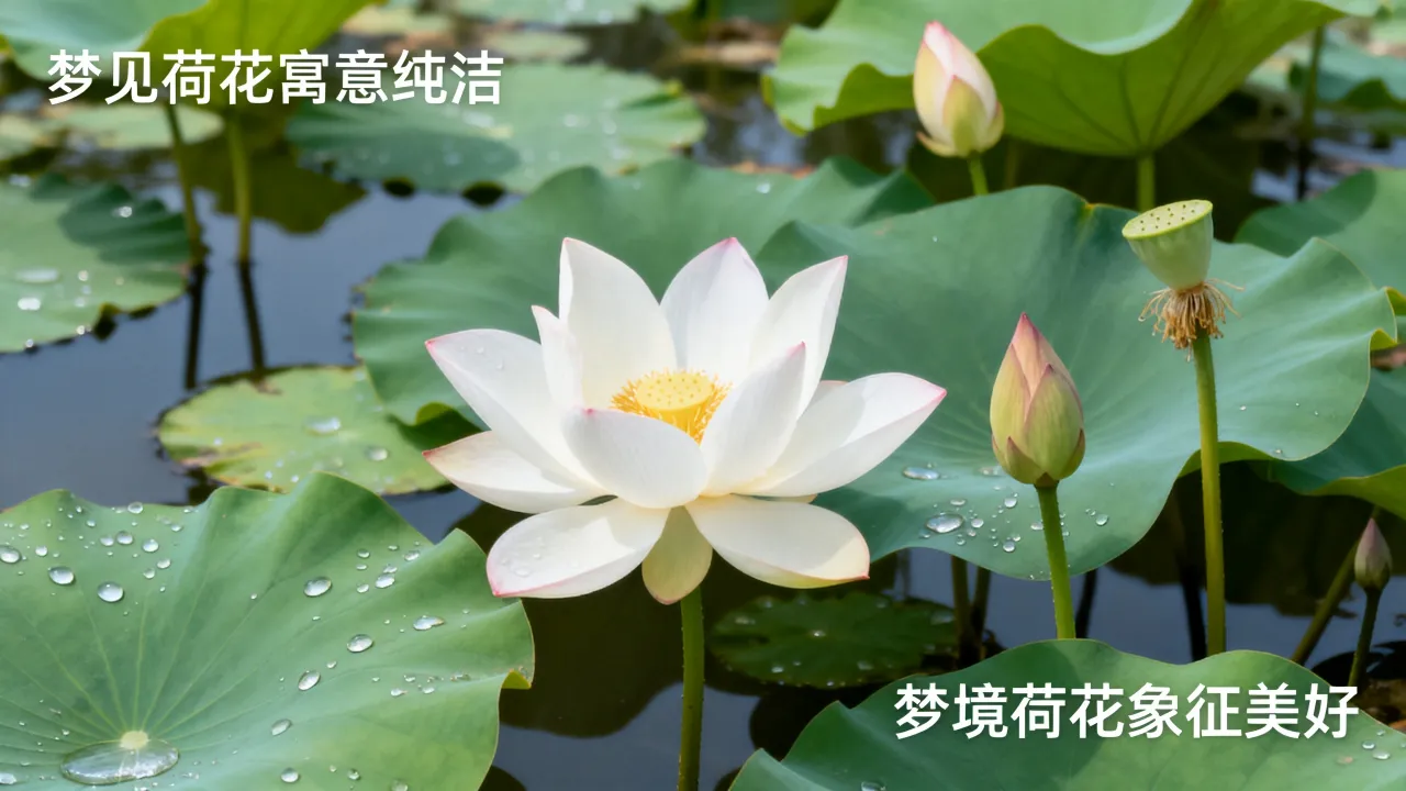 梦见荷花是什么意思?做梦梦到荷花预兆好坏?梦见荷花有什么预兆 梦见荷花是什么意思?做梦梦到荷花预兆好坏?梦见荷花有什么预兆