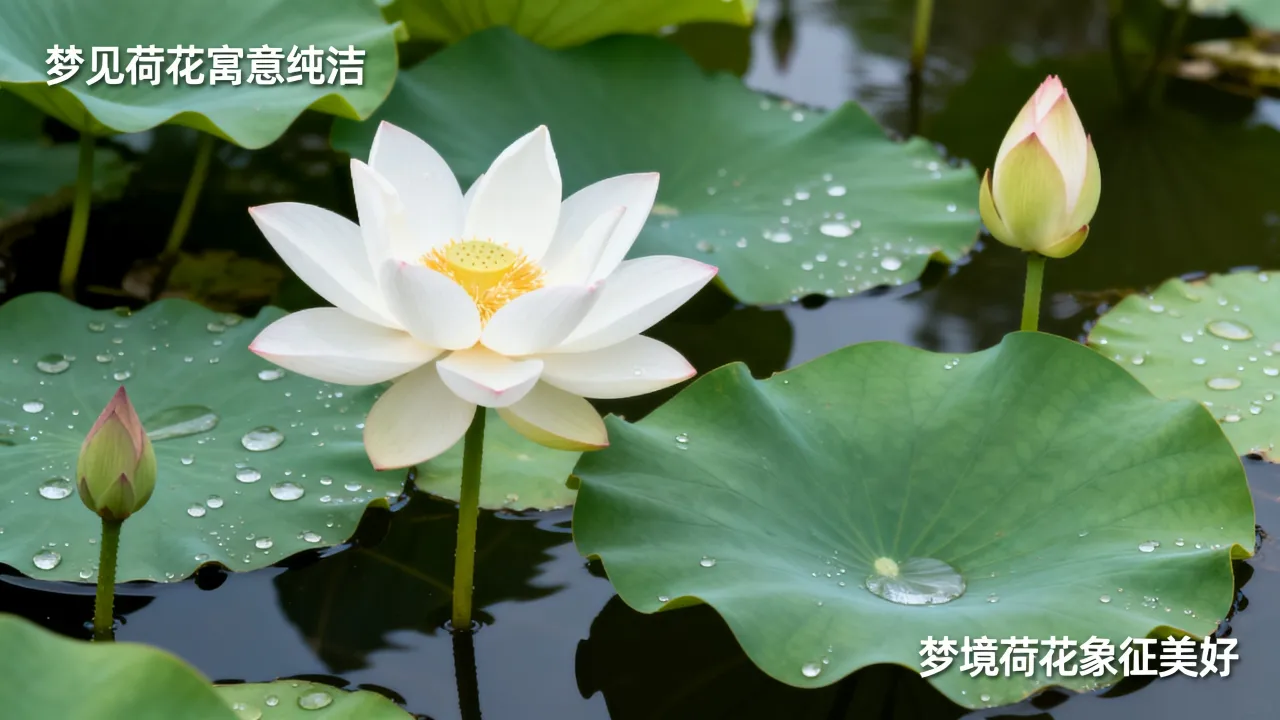 梦见荷花是什么意思?做梦梦到荷花预兆好坏?梦见荷花有什么预兆 梦见荷花是什么意思?做梦梦到荷花预兆好坏?梦见荷花有什么预兆