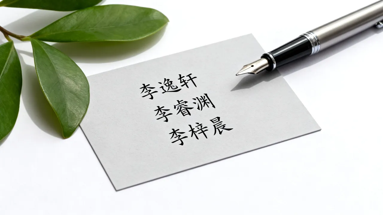 男宝宝怎么起名姓李，李姓男孩取什么名字好听
