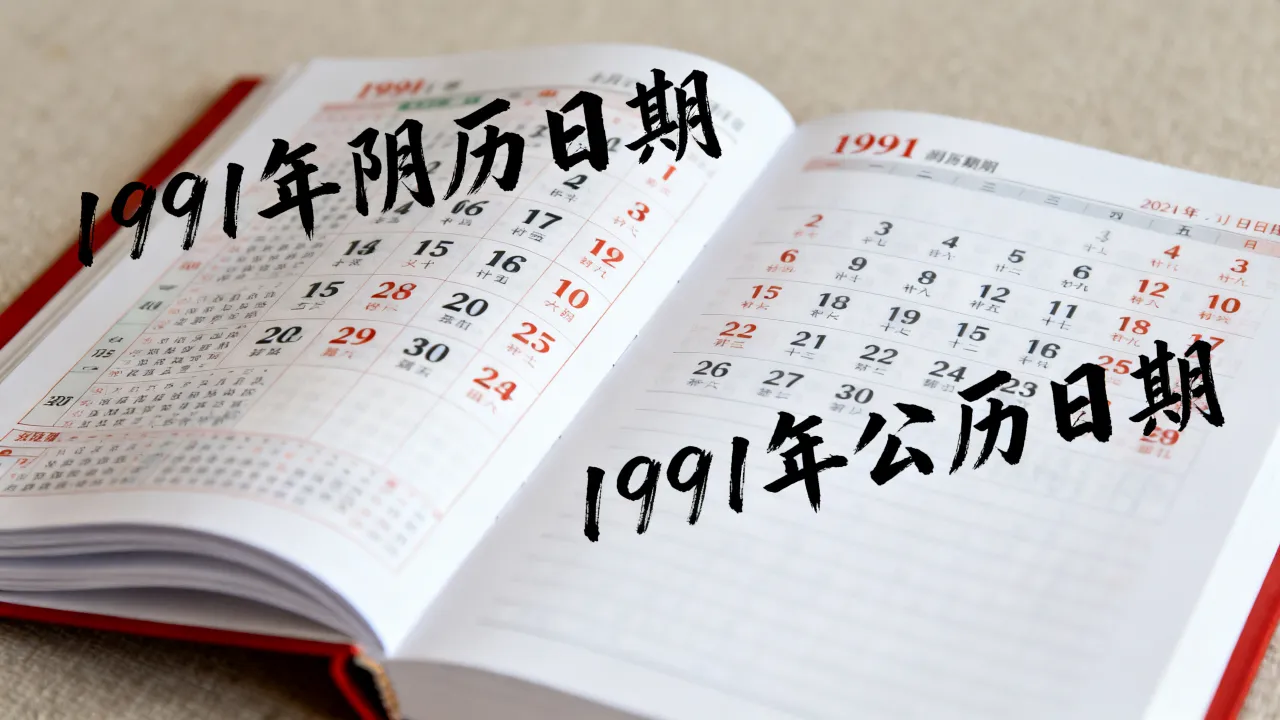 1991阴历是多少号,1991年阴历对应公历几月几号 1991阴历是多少号,1991年阴历对应公历几月几号