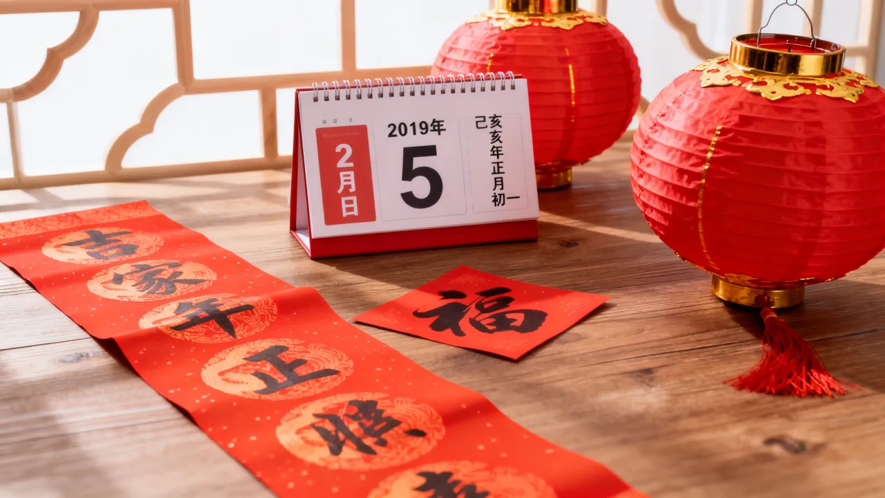 2019年春节阴历是几月几日?2019年春节农历是几月几号? 2019年春节阴历是几月几日?2019年春节农历是几月几号?