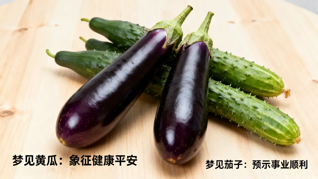 梦见茄子黄瓜怎么说，梦见茄子黄瓜是什么征兆