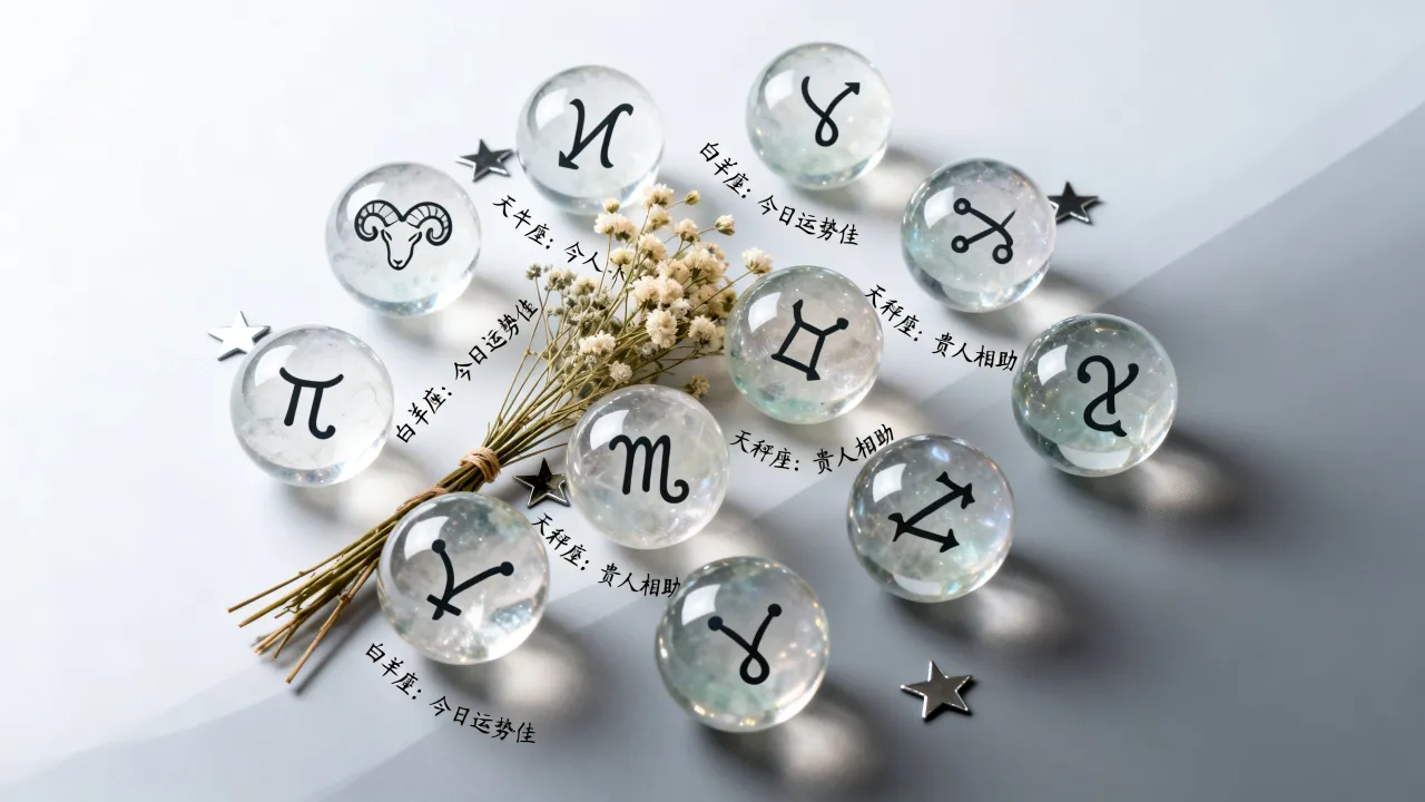 十二星座运气占卜靠谱吗？，今日运势哪个星座最好