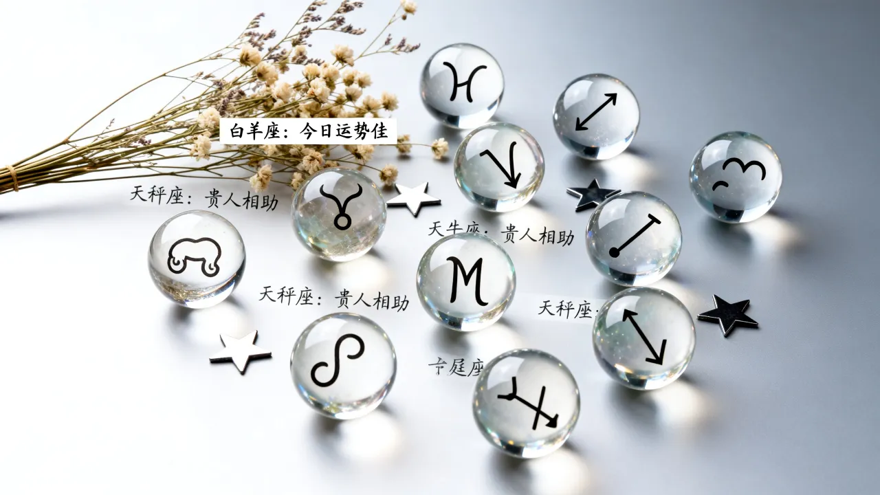 十二星座运气占卜靠谱吗？，今日运势哪个星座最好