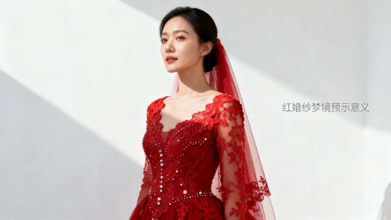 梦到自己穿红婚纱预示着什么,红婚纱梦境暗示什么吉凶预兆 梦到自己穿红婚纱预示着什么,红婚纱梦境暗示什么吉凶预兆