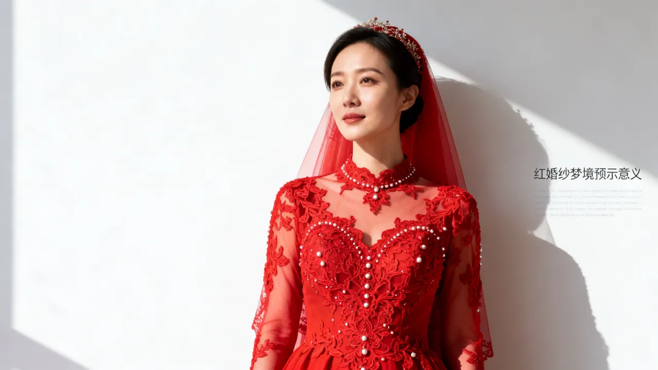 梦到自己穿红婚纱预示着什么,红婚纱梦境暗示什么吉凶预兆 梦到自己穿红婚纱预示着什么,红婚纱梦境暗示什么吉凶预兆