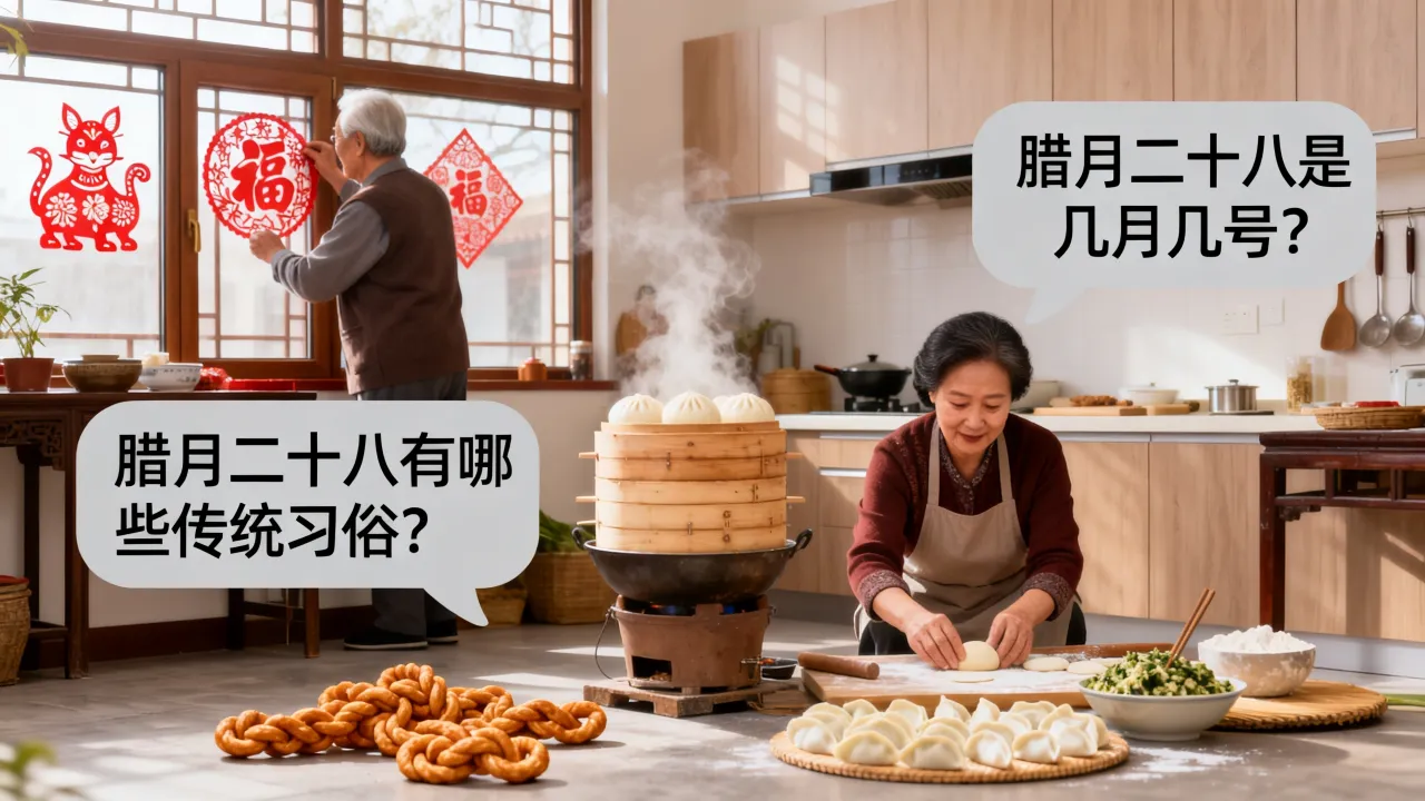 腊月二十八是几月几号?腊月二十八有哪些传统习俗? 腊月二十八是几月几号?腊月二十八有哪些传统习俗?