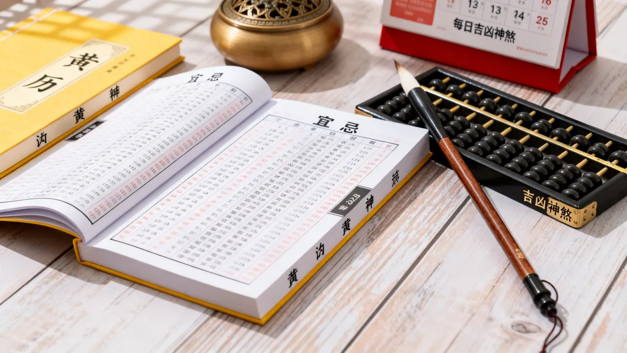 每日吉凶神煞怎么取舍，黄历宜忌哪个准？