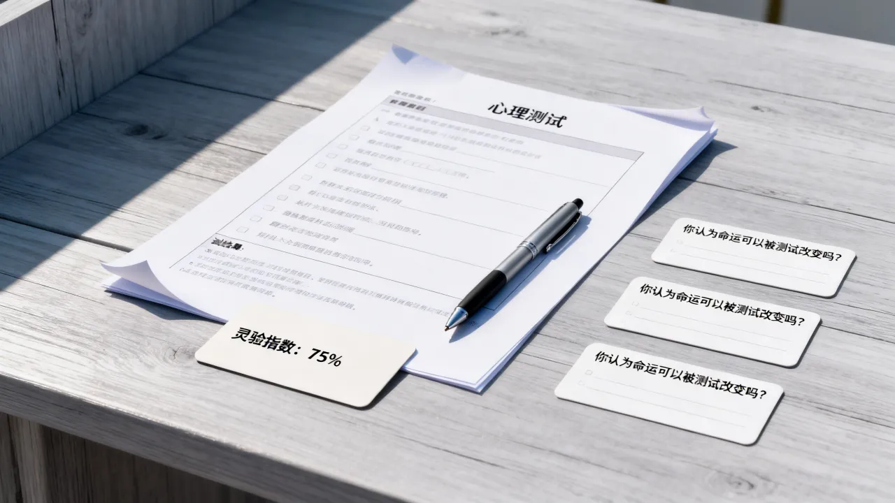 心理测试命运的结局准不准，测出来的结果真的灵验吗