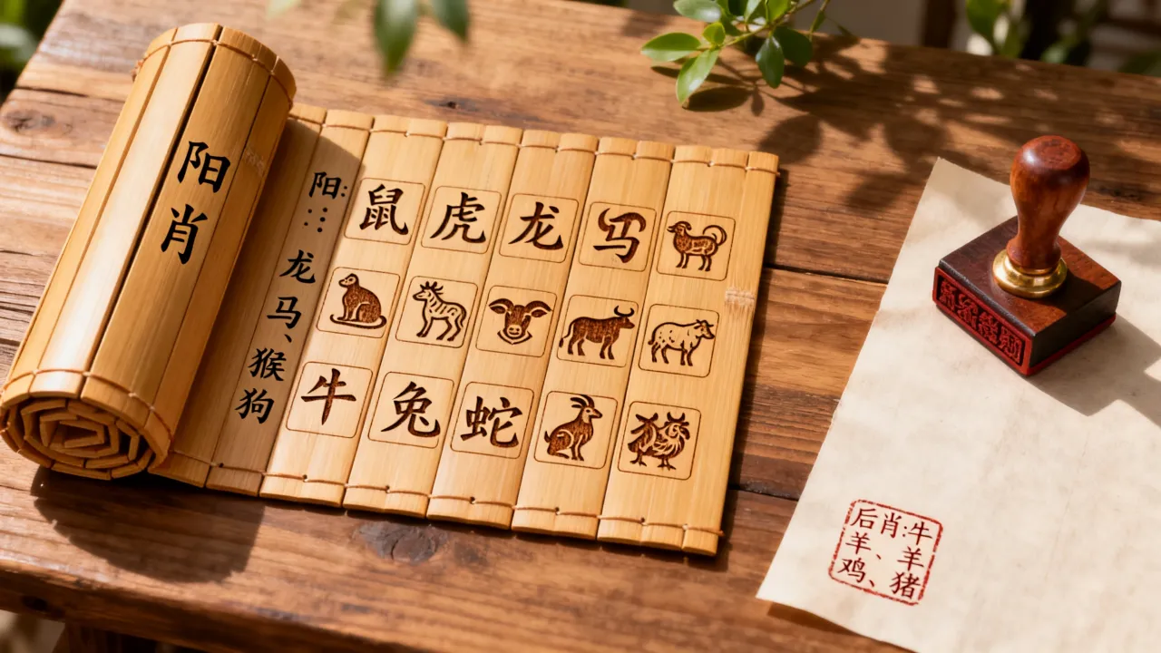 阳肖是哪几个生肖?后肖是哪几个生肖?十二生肖阳肖后肖查询 阳肖是哪几个生肖?后肖是哪几个生肖?十二生肖阳肖后肖查询