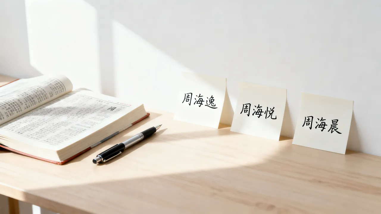 宝宝起名周海什么好听，周海宝宝取名最佳用字推荐