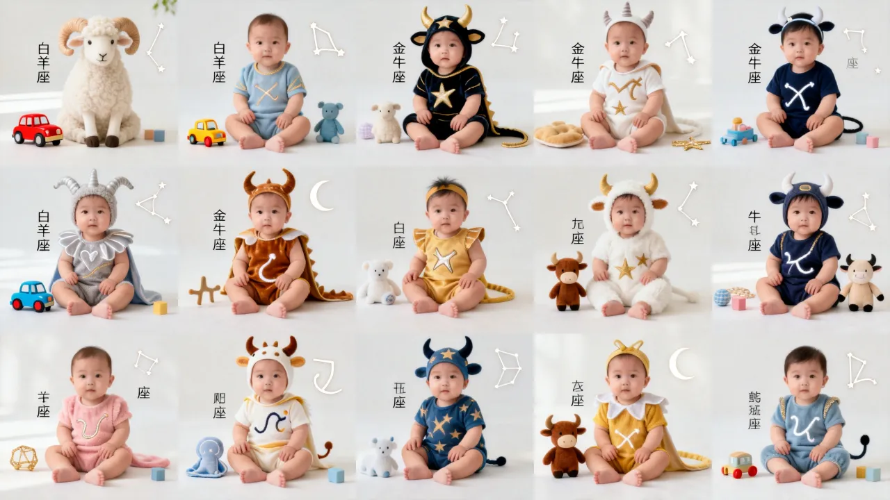 十二星座专属宝宝怎么生，哪个星座宝宝最聪明