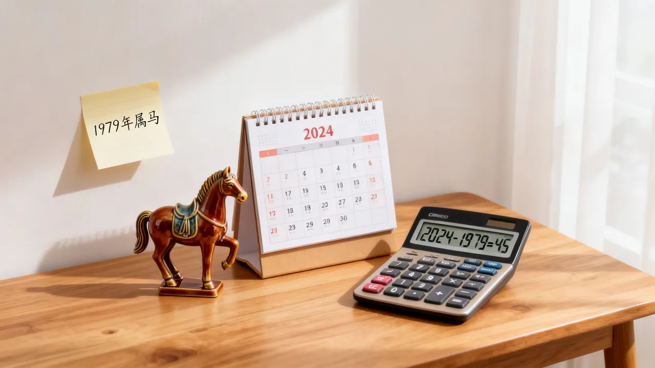 属马的今年多大岁数了，79年属马人年龄计算方法